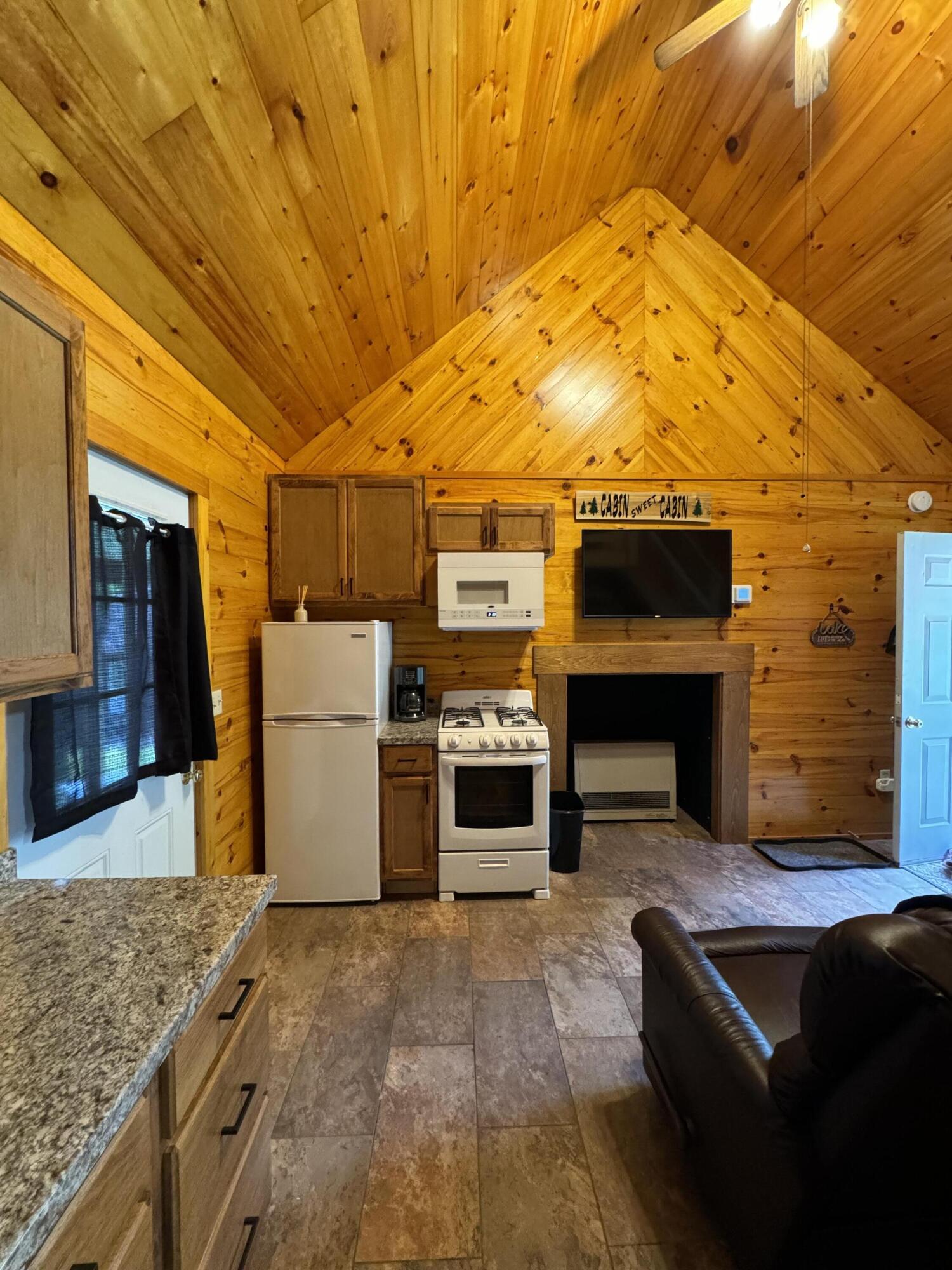 18 Winter Drive Embden, ME 04958 - Photo 61 of 116 Guest Cabin Kitchen