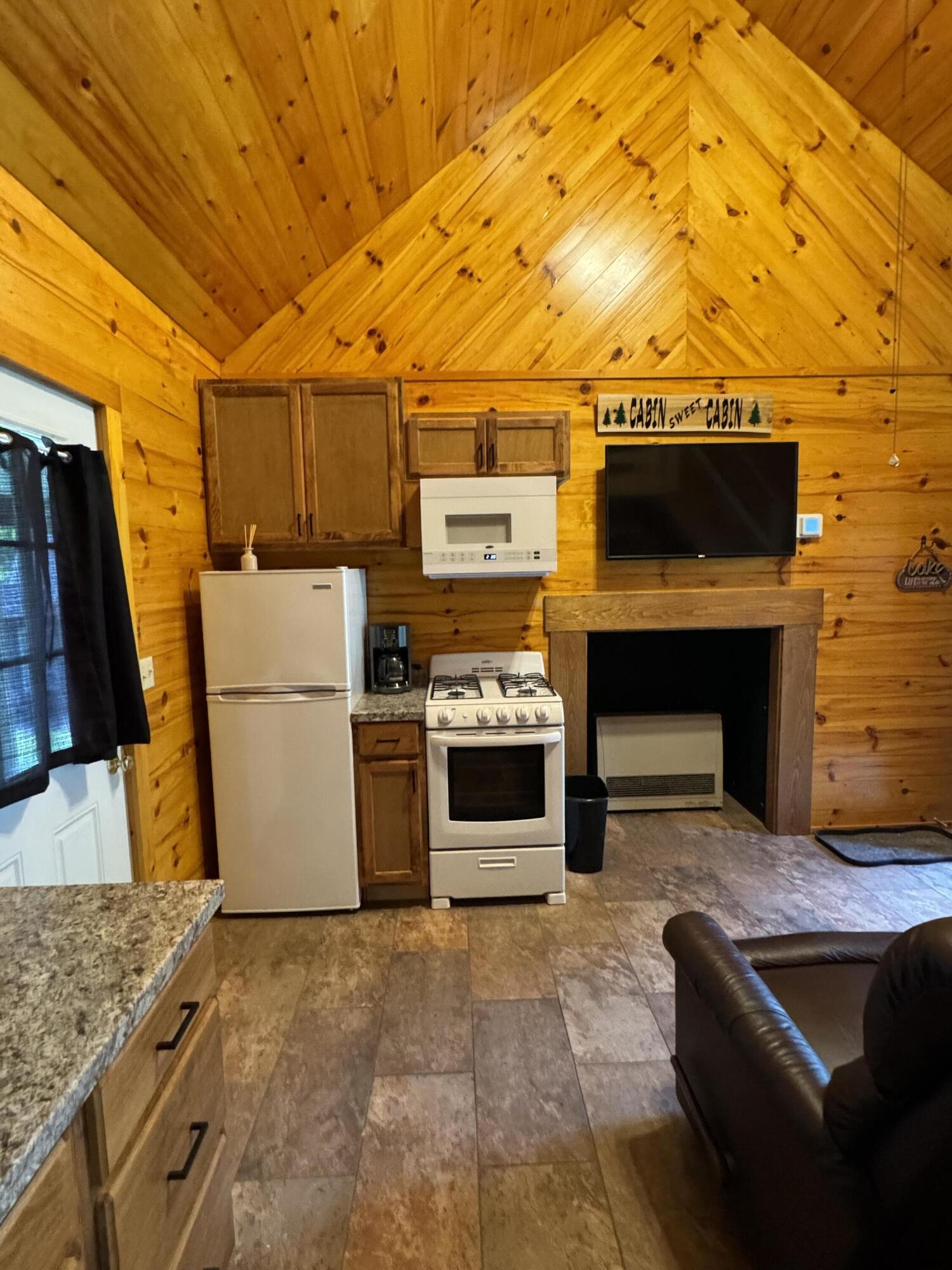 18 Winter Drive Embden, ME 04958 - Photo 62 of 116 Guest Cabin Kitchen