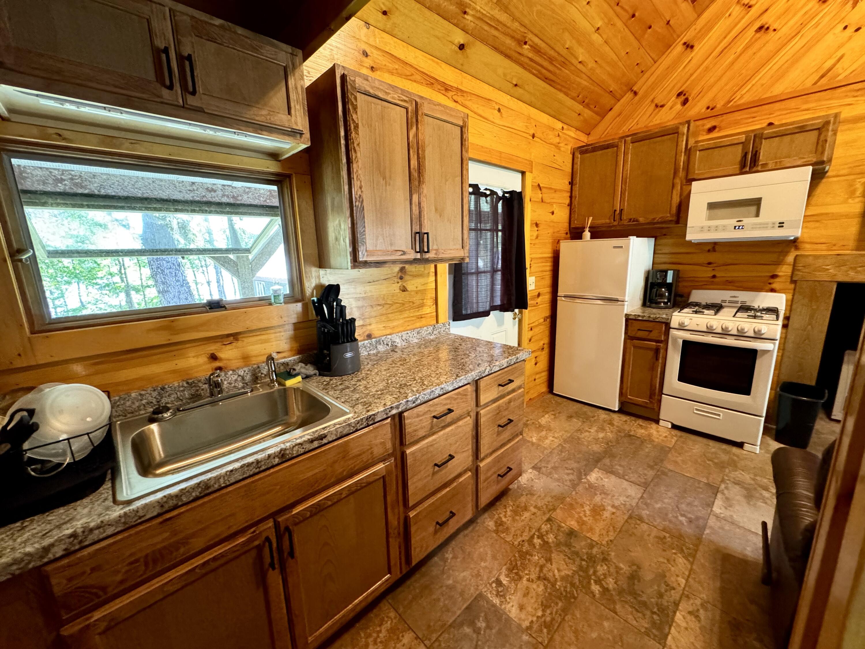 18 Winter Drive Embden, ME 04958 - Photo 65 of 116 Guest Cabin Kitchen
