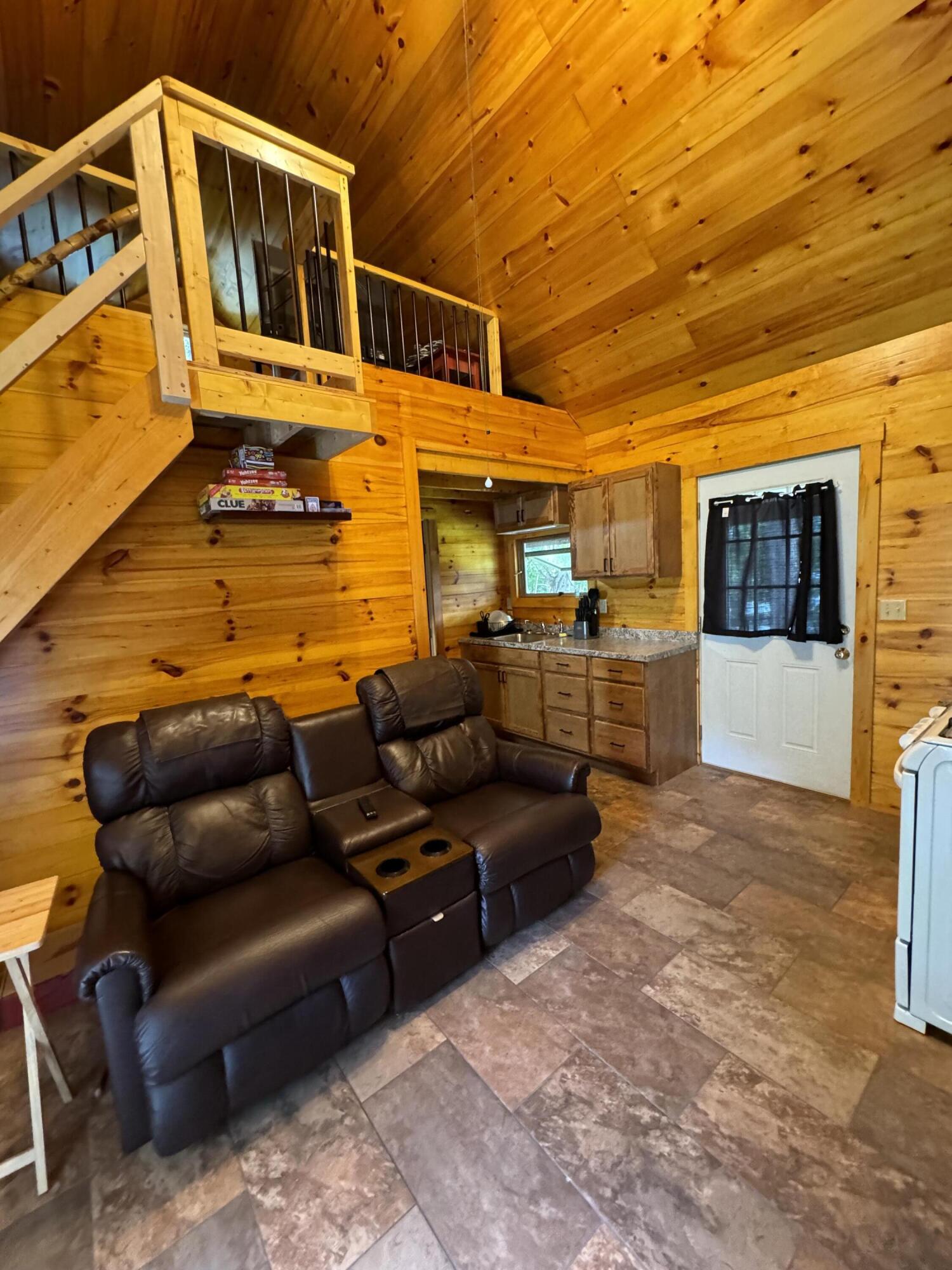 18 Winter Drive Embden, ME 04958 - Photo 65 of 116 Guest Cabin Living Room
