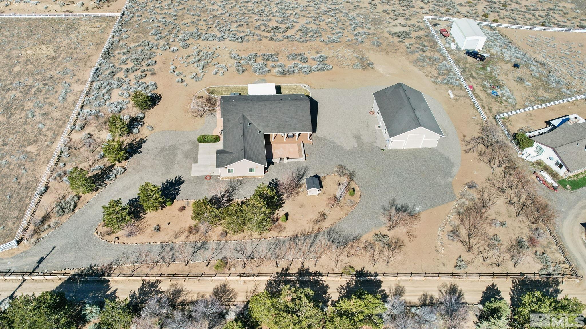 2428 Hasbita Lane Minden, NV 89423 - Photo 2 of 33 an aerial view of a house with a yard