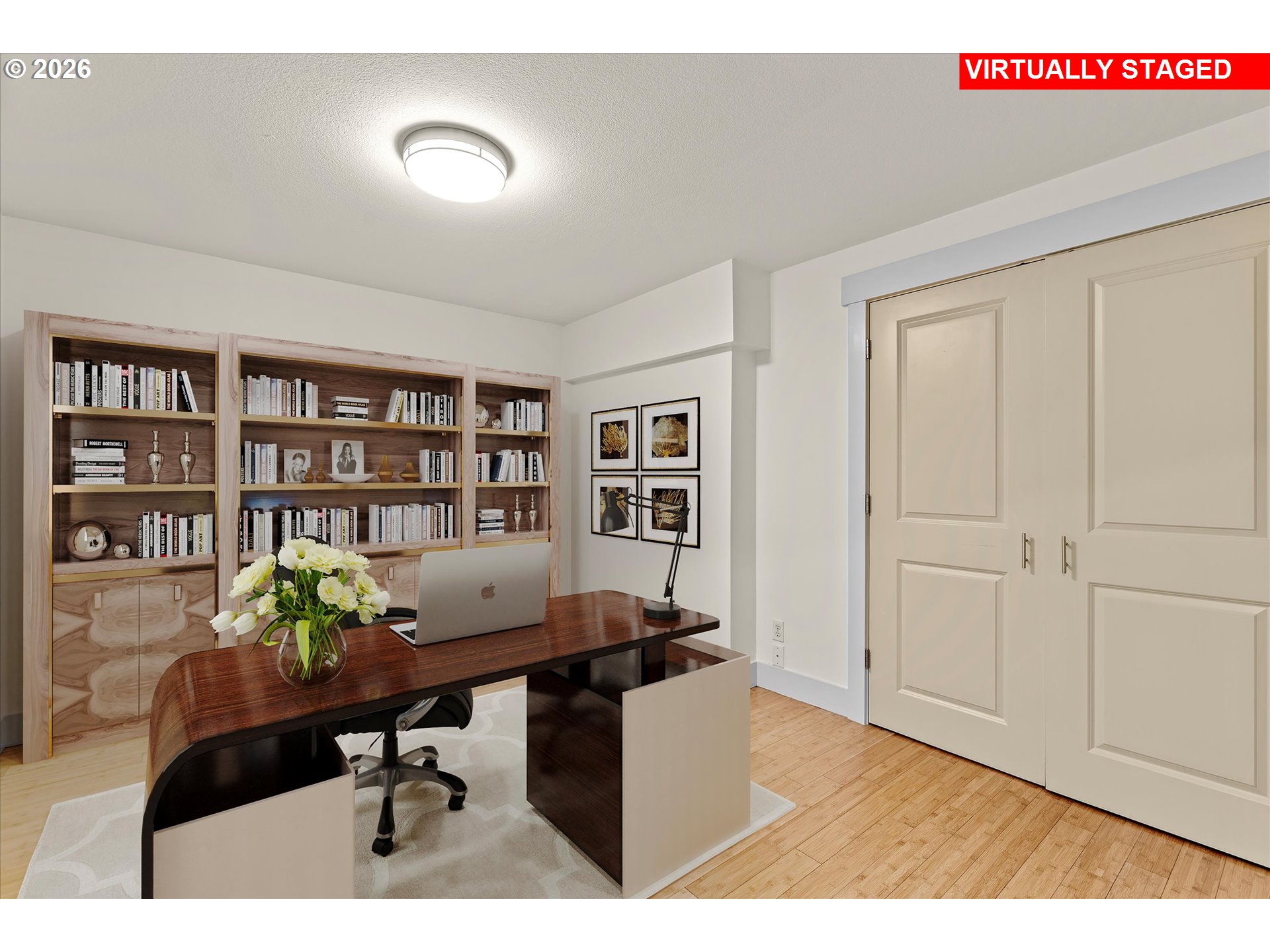 1727 Northwest Ogden Street Camas, WA 98607 - Photo 39 of 48 a view of a workspace with furniture