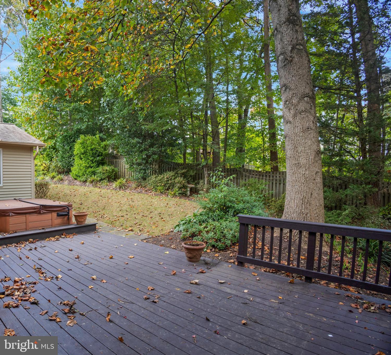 8711 Shadowlake Way Springfield, VA 22153 - Photo 45 of 49 View from the deck.
