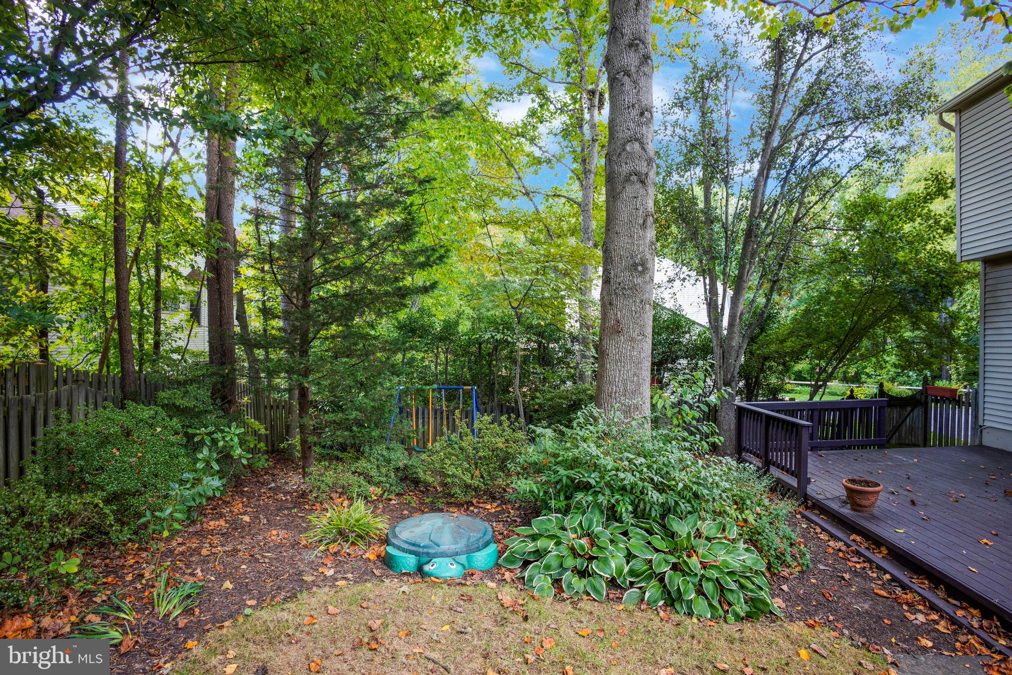 8711 Shadowlake Way Springfield, VA 22153 - Photo 47 of 49 Fenced in yard with privacy from trees