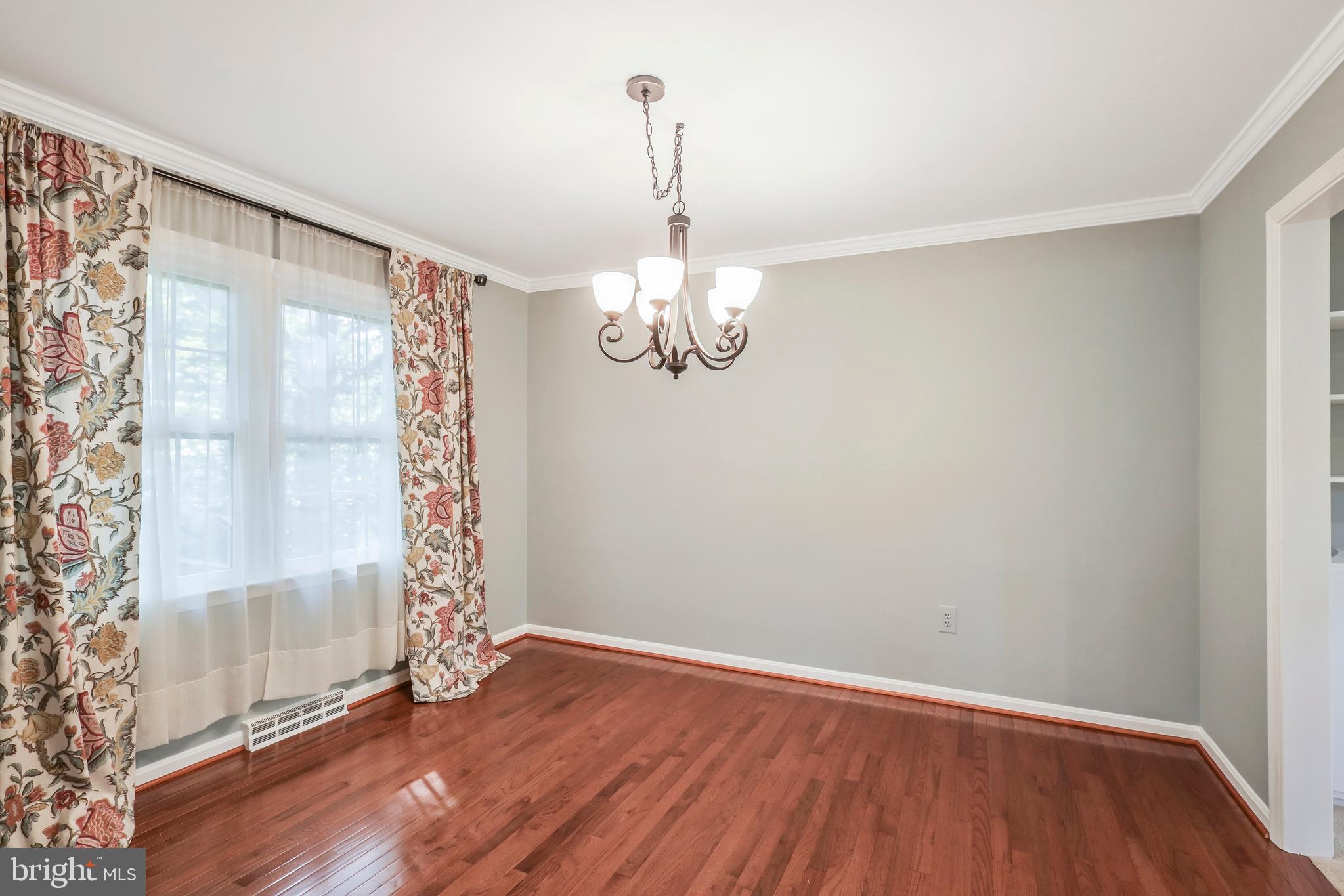 8711 Shadowlake Way Springfield, VA 22153 - Photo 9 of 49 Hardwood Floors in the Dining Room