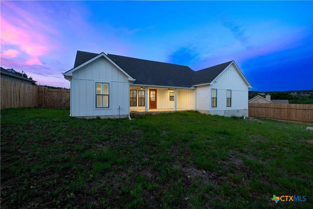 537 Compass Rose Spring Branch, TX 78070 - Photo 29 of 29 a front view of a house with a yard