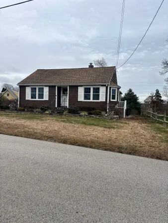 a house view with a house in the background