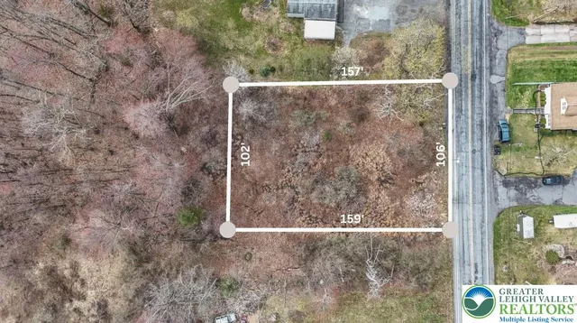 a view of a glass door