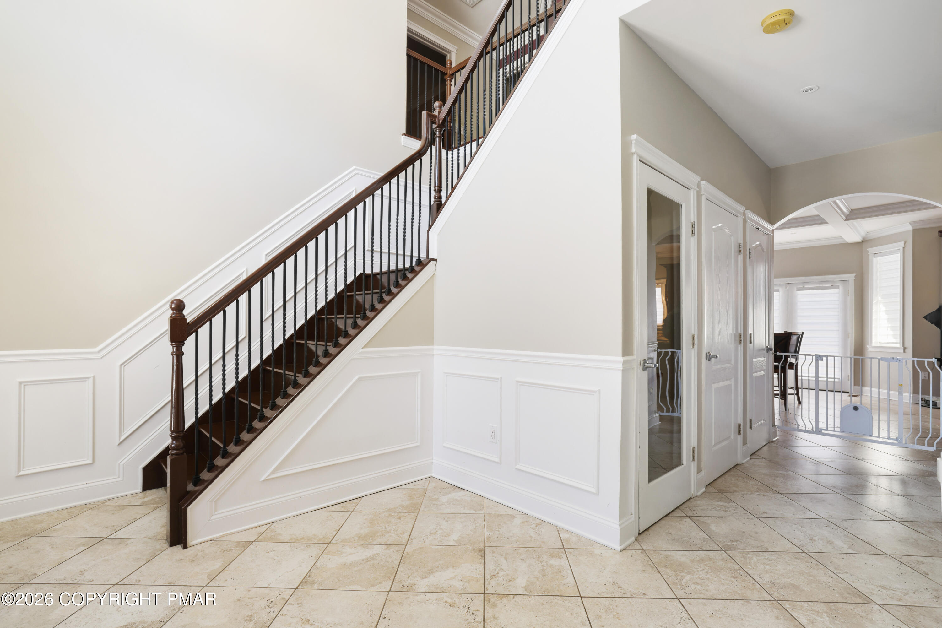 117 Fernwood Road Bushkill, PA 18324 - Photo 24 of 65 a view of a hallway with staircase