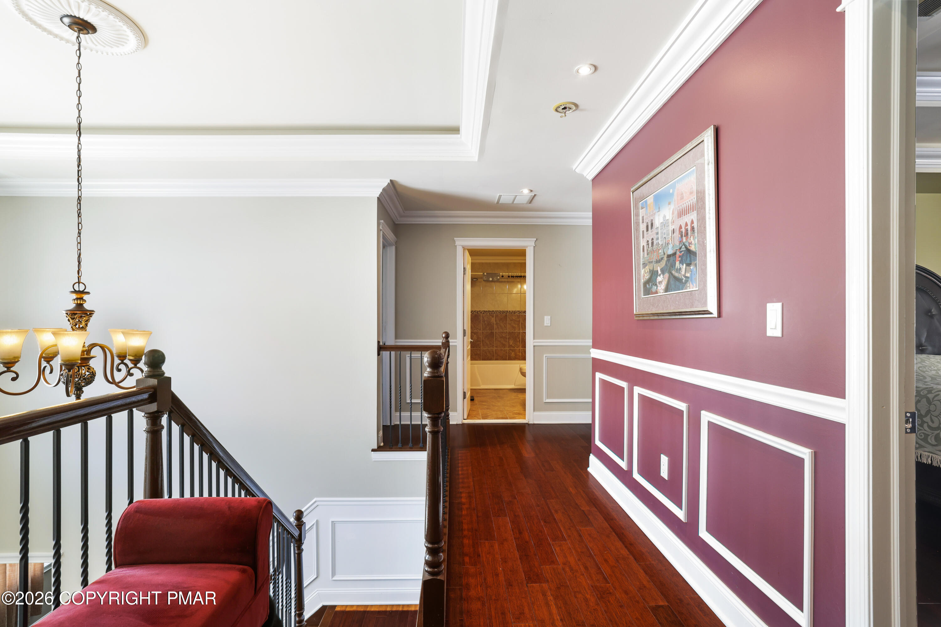 117 Fernwood Road Bushkill, PA 18324 - Photo 29 of 65 a view of entryway and hall with wooden floor