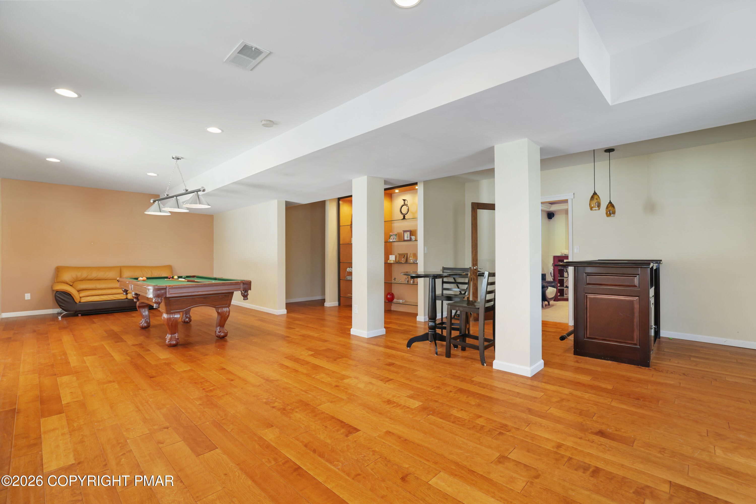 117 Fernwood Road Bushkill, PA 18324 - Photo 51 of 65 a view of a livingroom with furniture and a ceiling fan