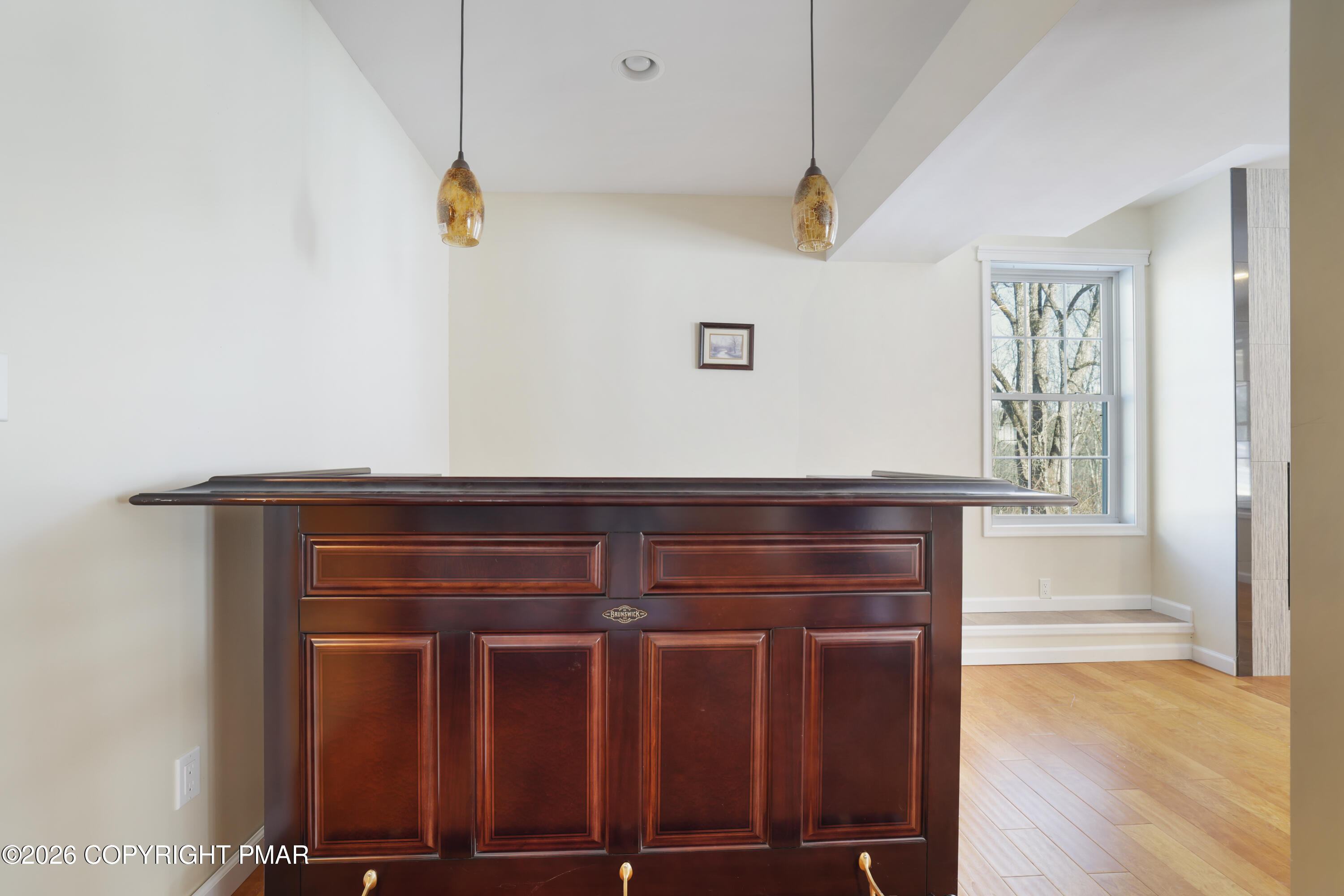 117 Fernwood Road Bushkill, PA 18324 - Photo 52 of 65 a view of hall with wooden floor