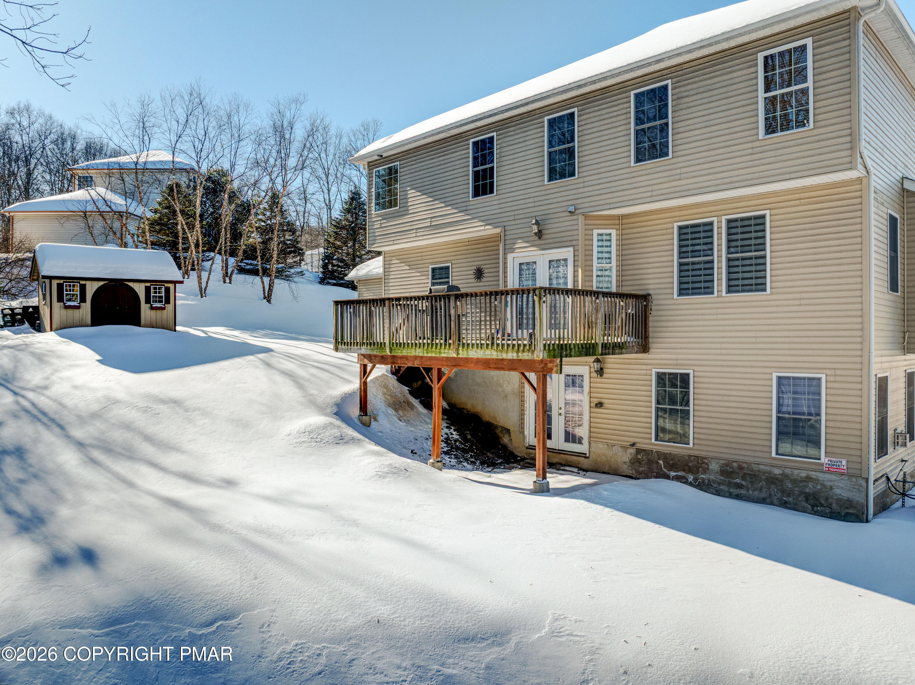 117 Fernwood Road Bushkill, PA 18324 - Photo 60 of 65 a view of a house with a yard