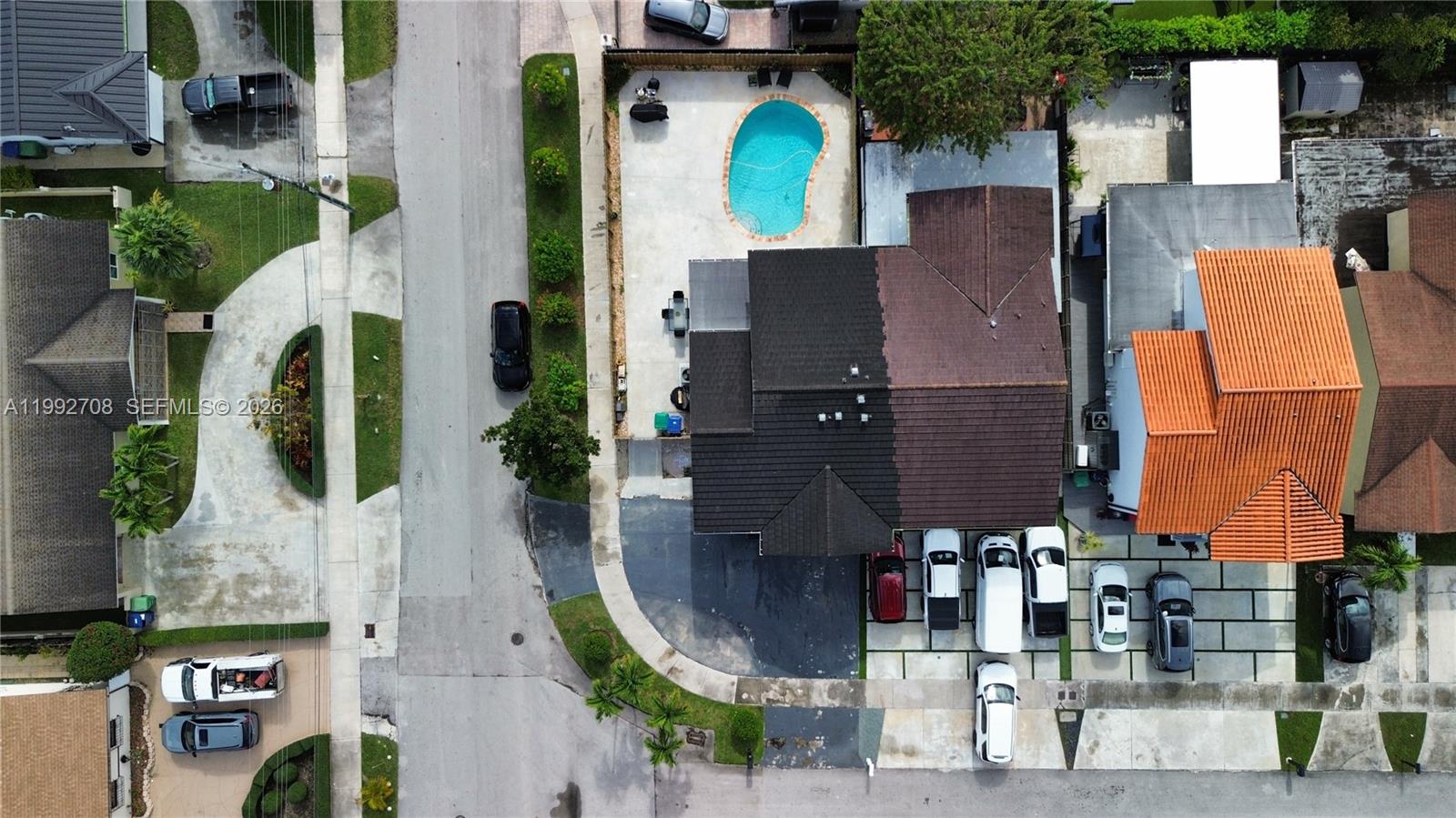 9404 Southwest 8th Terrace, Unit 9404 Miami, FL 33174 - Photo 10 of 41 an aerial view of houses with outdoor space