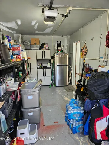 a close view of water heater room