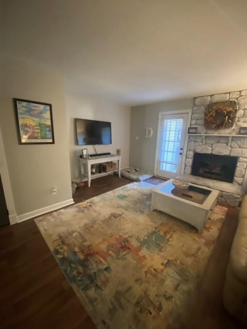 5604 Thea Lane, Unit C Raleigh, NC 27606 - Photo 4 of 4 Living Room