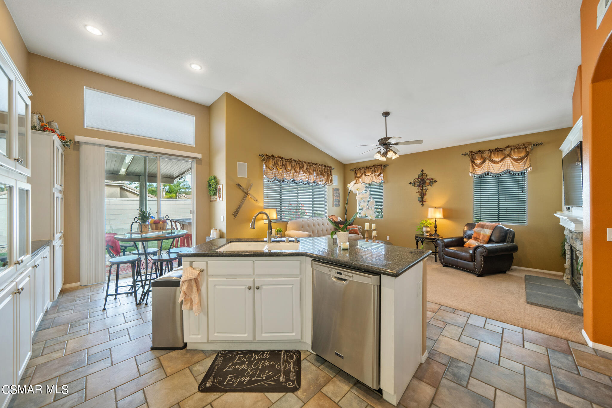 1990 Winterdew Avenue Simi Valley, CA 93065 - Photo 13 of 38 a kitchen with a sink and lots of counter space