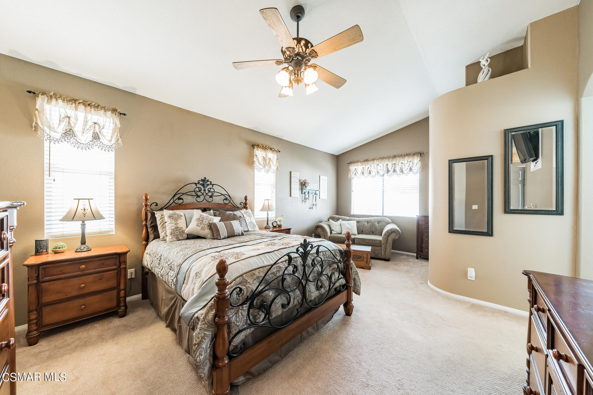 1990 Winterdew Avenue Simi Valley, CA 93065 - Photo 22 of 38 a bedroom with a bed and wooden floor