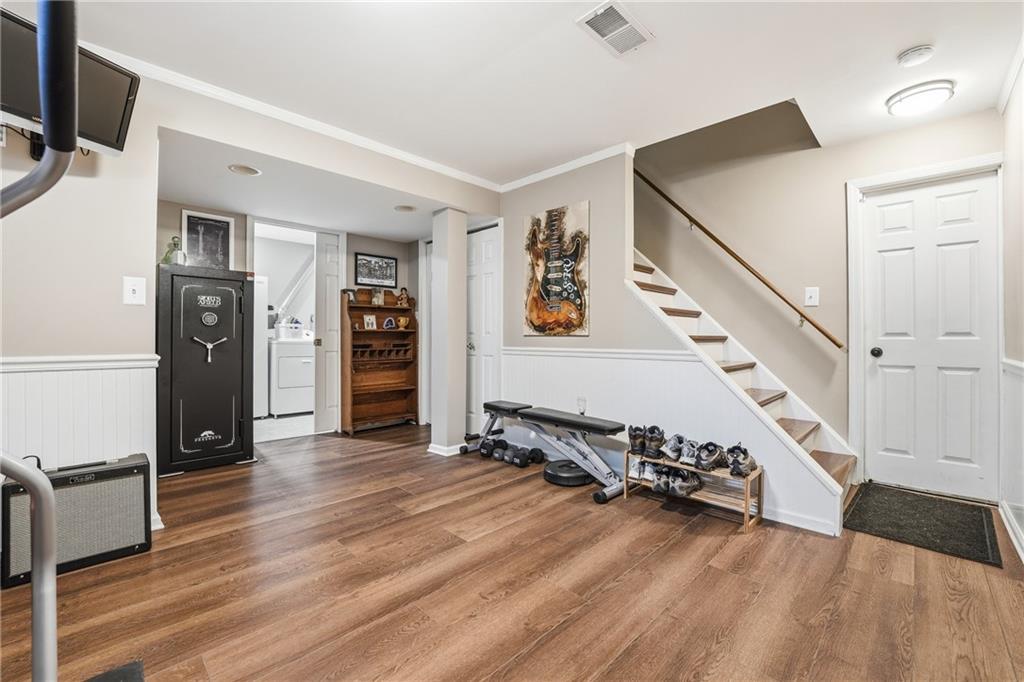 267 Forsythe Road Mars, PA 16046 - Photo 29 of 41 wooden floor and an empty room with wooden floor