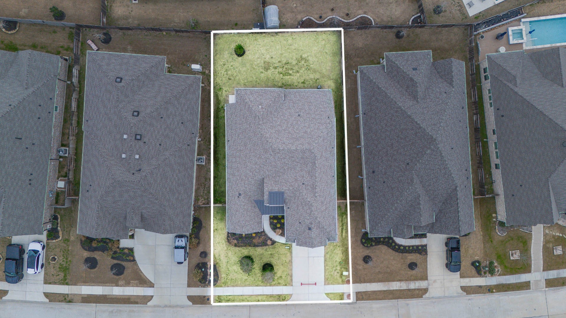 17315 July Moon Lane Conroe, TX 77302 - Photo 2 of 46 an aerial view of residential house with outdoor space and parking