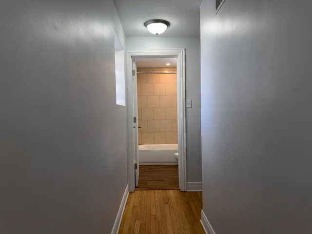 a view of a hallway