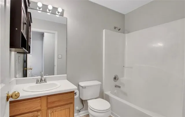 a view of a backyard with a garden