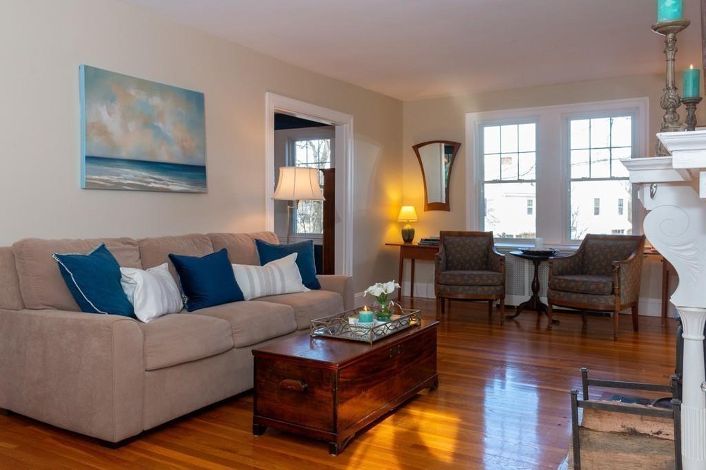 1 Mitchell Road Marblehead, MA 01945 - Photo 6 of 22 a living room with furniture and a large window