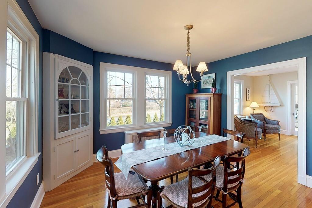 1 Mitchell Road Marblehead, MA 01945 - Photo 9 of 22 a view of a a dining room with furniture window and wooden floor
