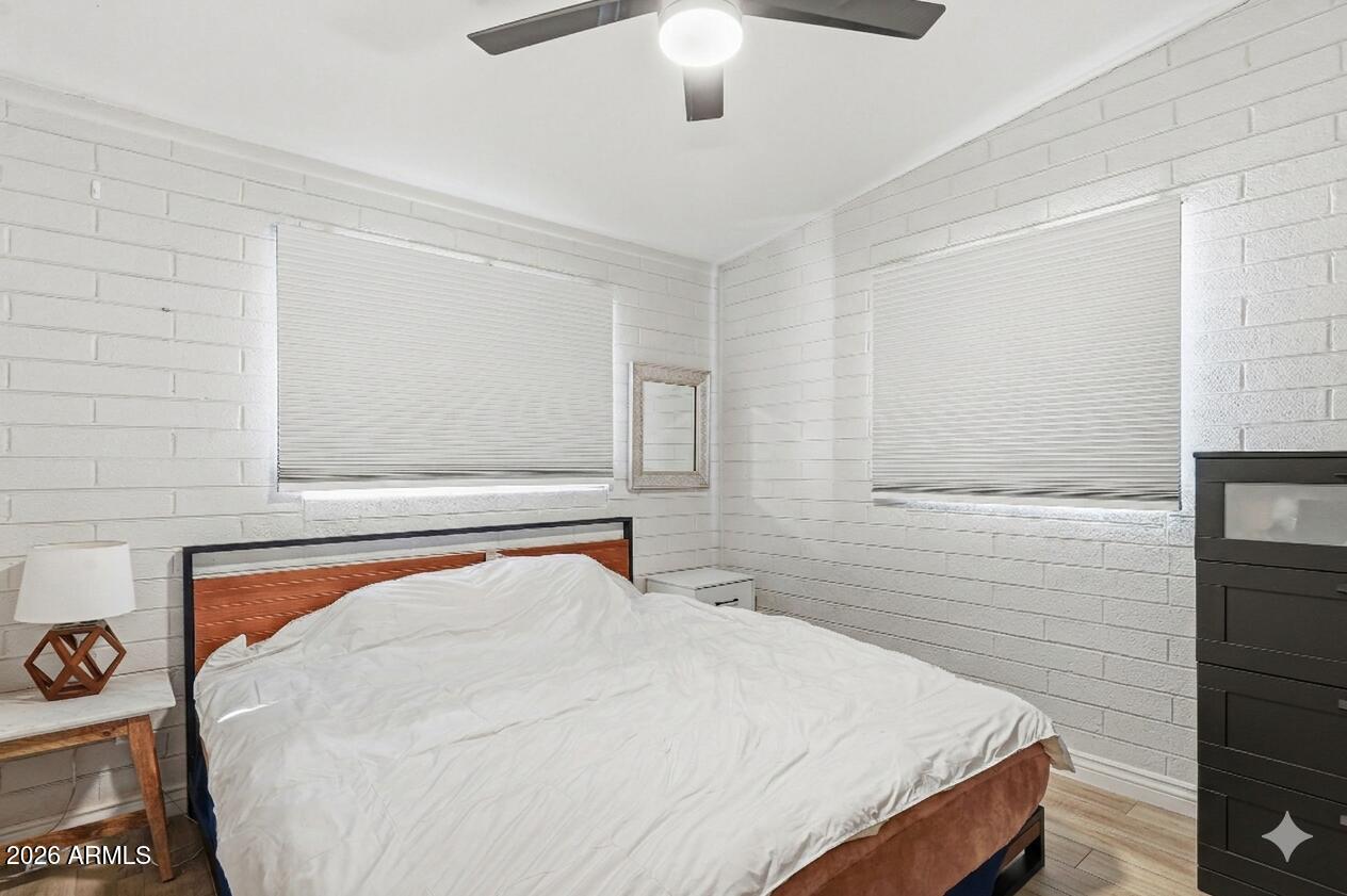3817 North 9th Place Phoenix, AZ 85014 - Photo 11 of 20 Bedroom 2 AI Generated