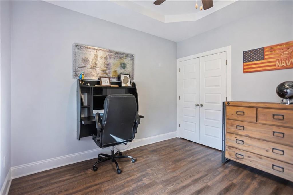 767 Fordham Road Grovetown, GA 30813 - Photo 10 of 32 a view of workspace with wooden floor