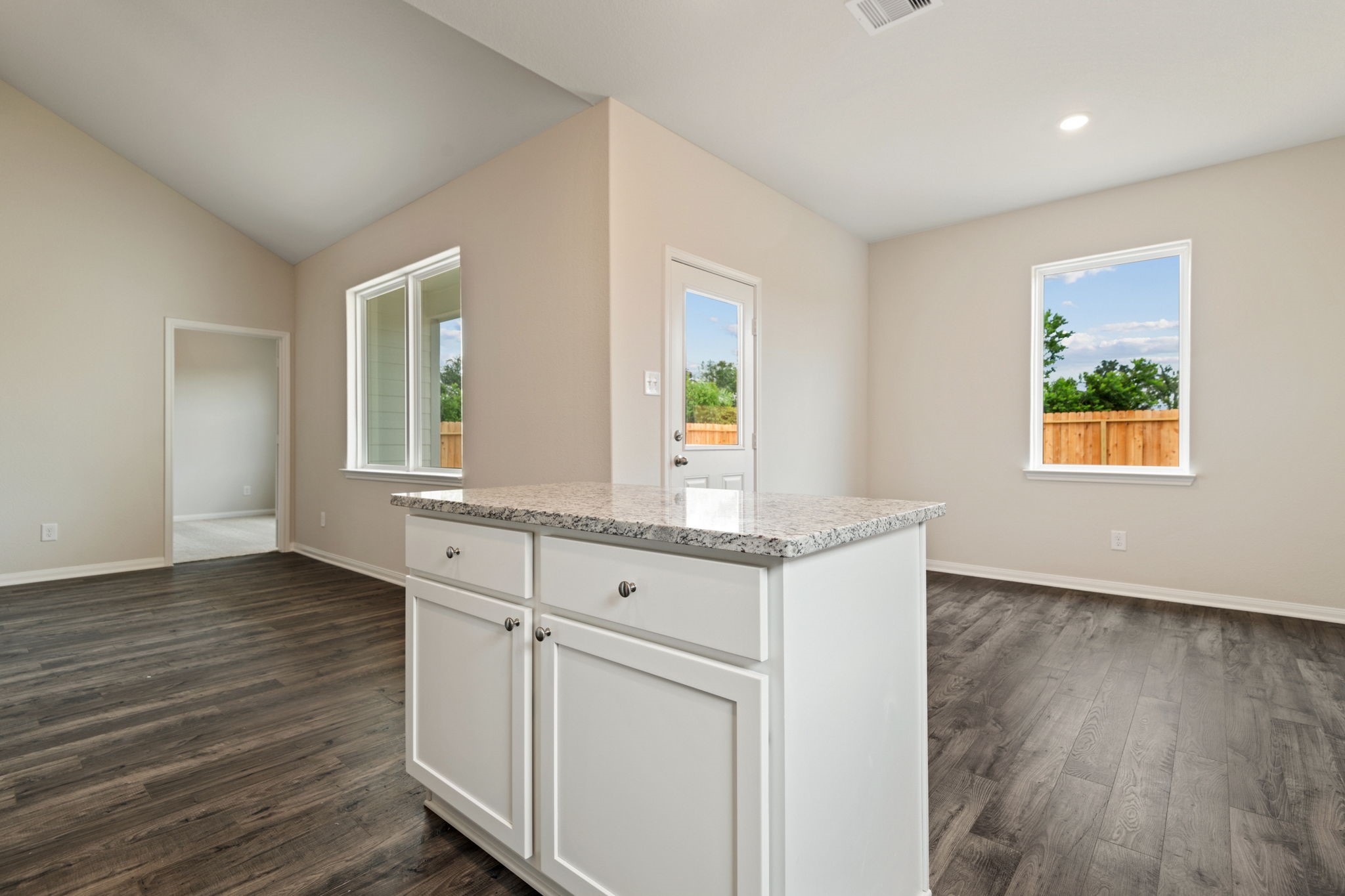 345 Fastboy Lane Waller, TX 77484 - Photo 10 of 12 a view of a kitchen cabinets and wooden floor