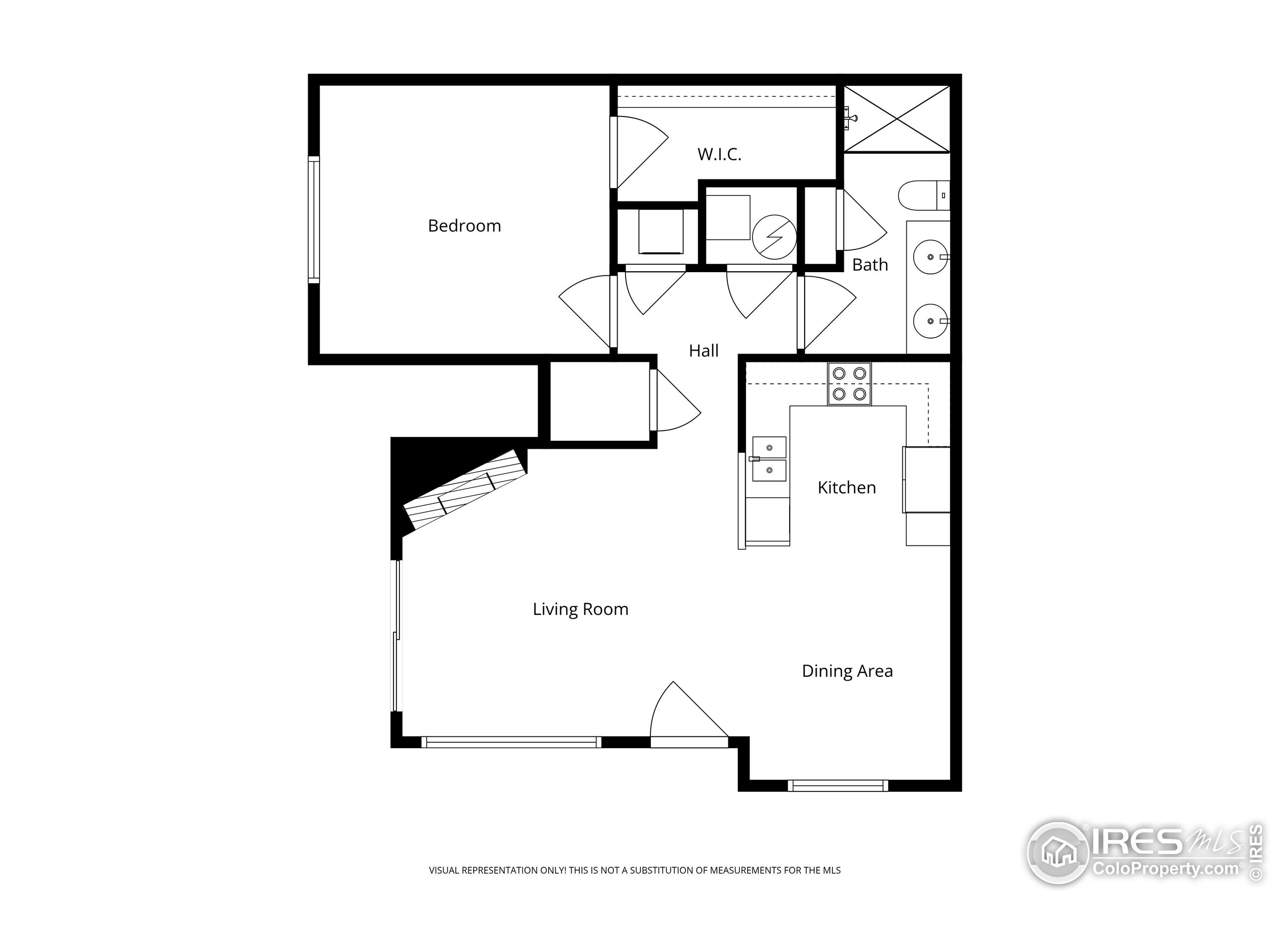 3002 West Elizabeth Street, Unit D Fort Collins, CO 80521 - Photo 23 of 23 a picture of a bathroom with a shower