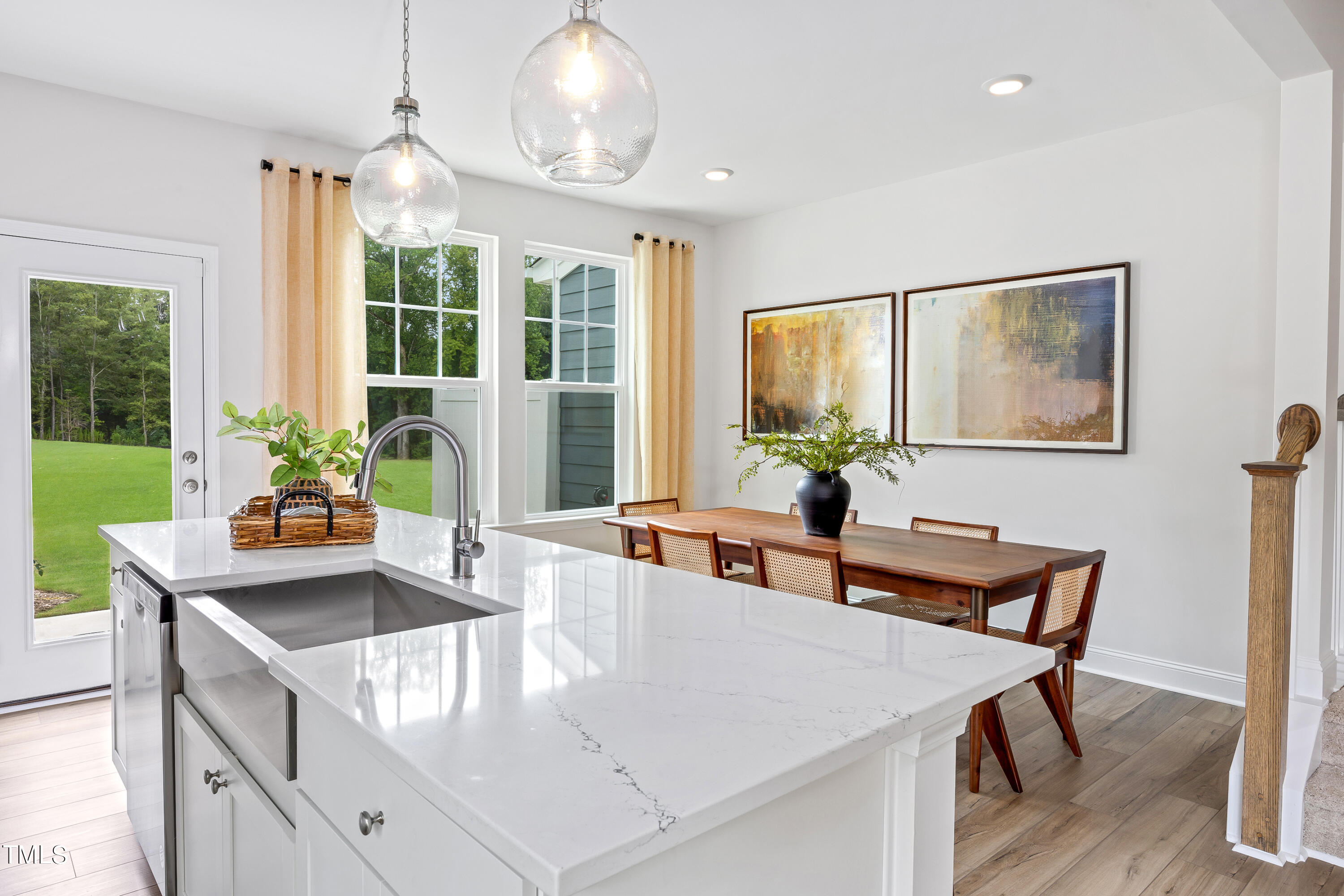 4945 Caddis Bend Raleigh, NC 27604 - Photo 25 of 30 a dining room with furniture and window