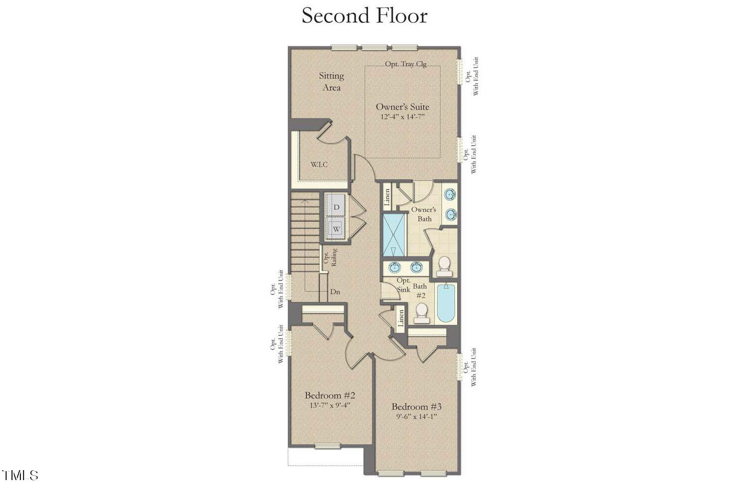 4945 Caddis Bend Raleigh, NC 27604 - Photo 3 of 30 a picture of a floor plan