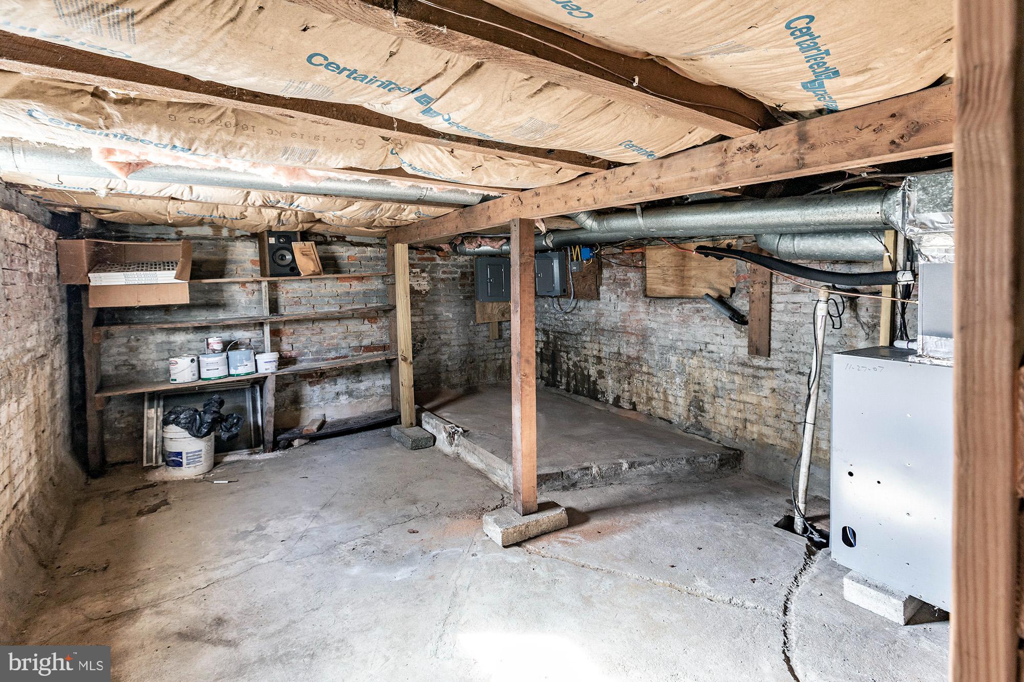 56 Main Street Hancocks Bridge, NJ 08038 - Photo 26 of 33 Spacious basement ready for your vision.