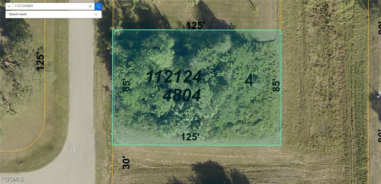 Alpina Alpinia Road North Port, FL 34288 - Photo 1 of 4 a view of a yard