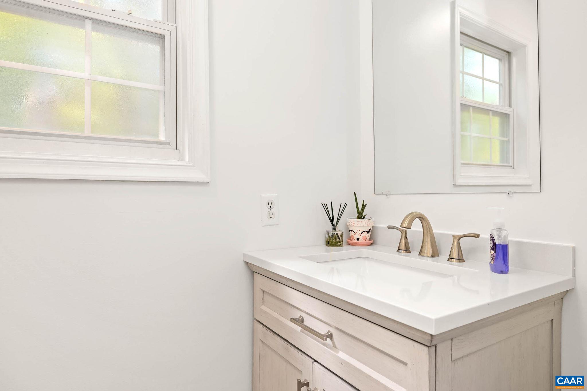 326 Geranium Road Ruckersville, VA 22968 - Photo 28 of 48 a bathroom with a sink and a mirror