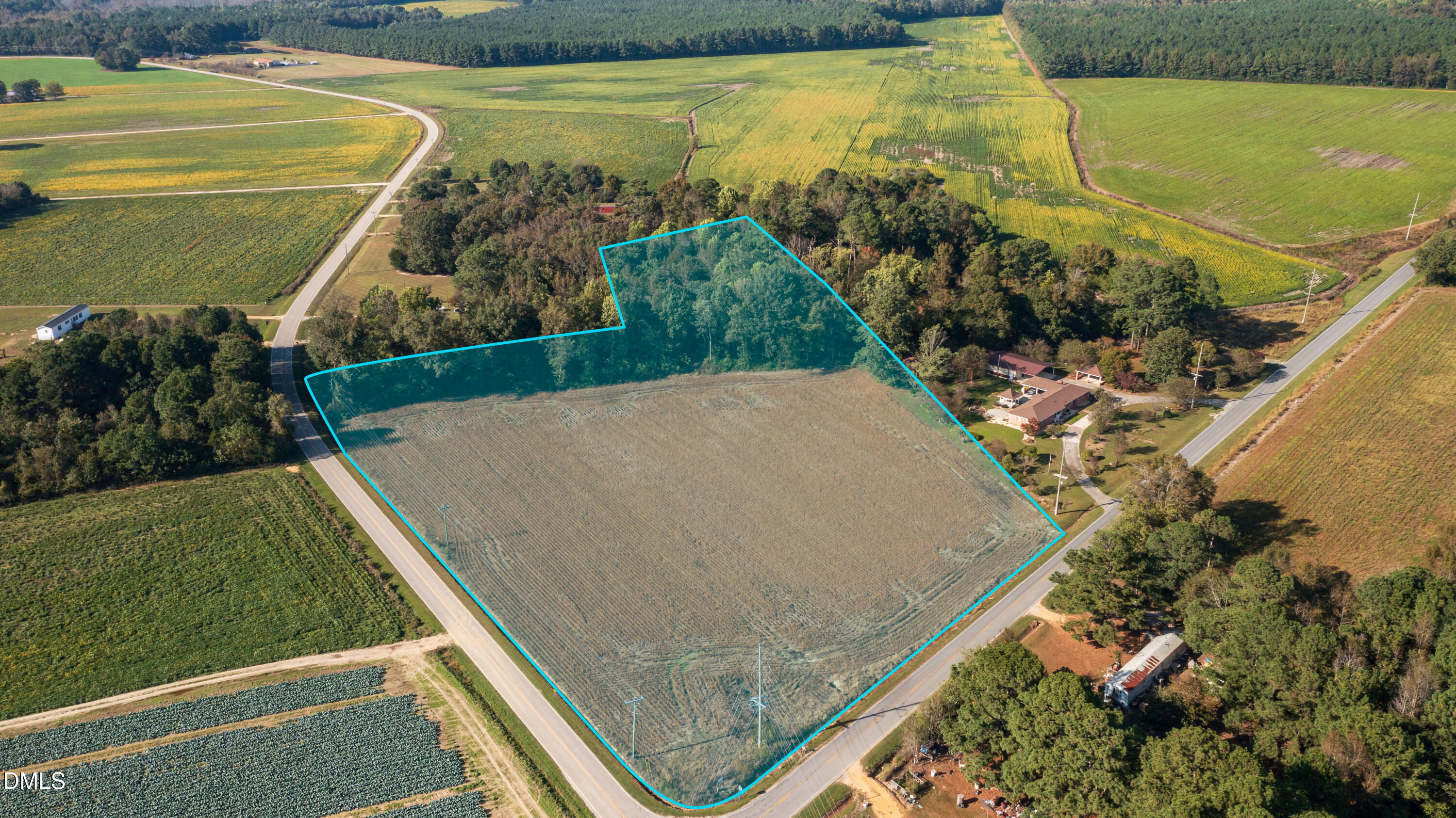 0 Carroll Store Road Autryville, NC 28318 - Photo 9 of 9 LotLine_DJI_0652