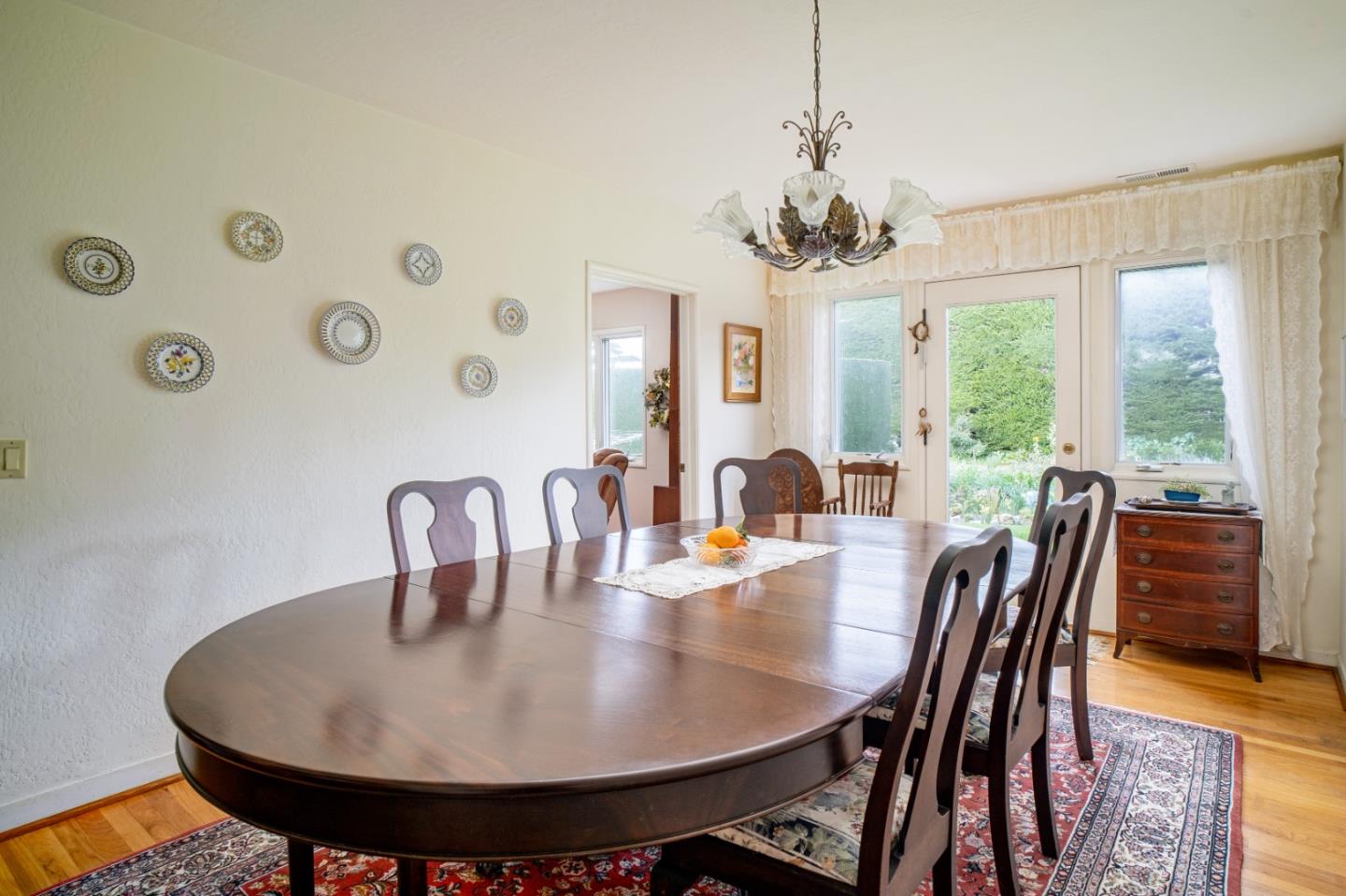 26140 Mesa Drive Carmel, CA 93923 - Photo 4 of 18 a view of a dining room with furniture window and outside view