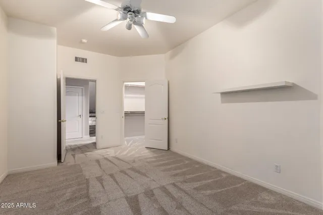 a view of empty room