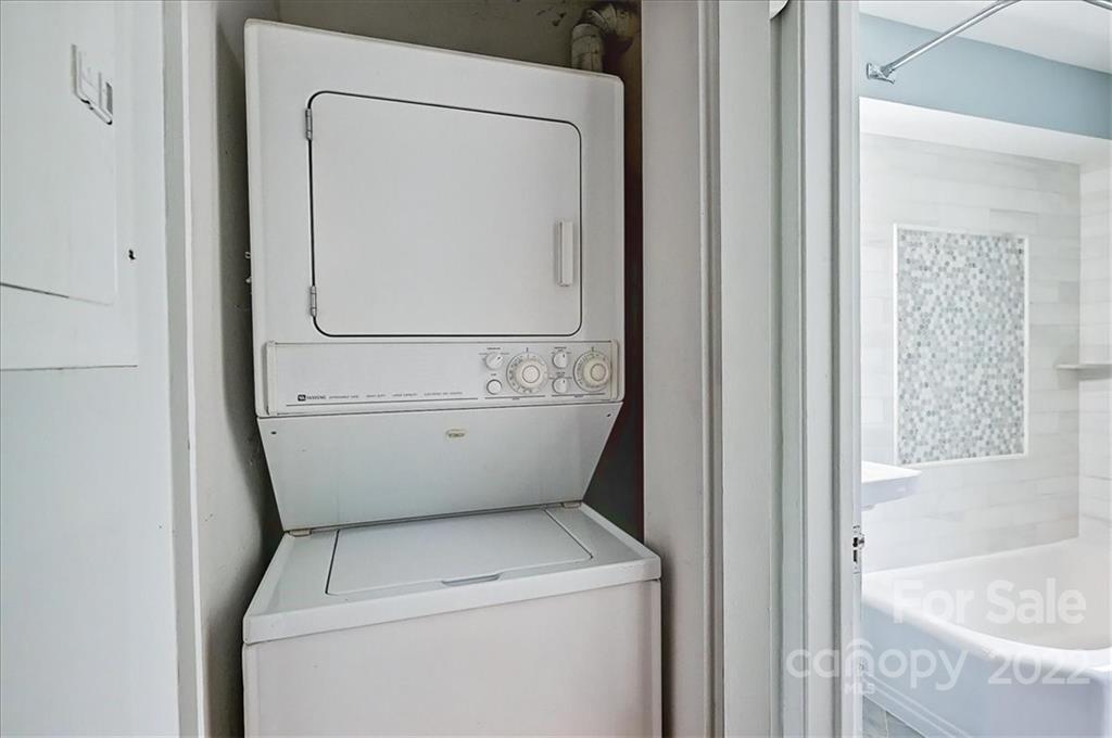 104 Colville Road, Unit 41C Charlotte, NC 28207 - Photo 14 of 22 a utility room with dryer and washer