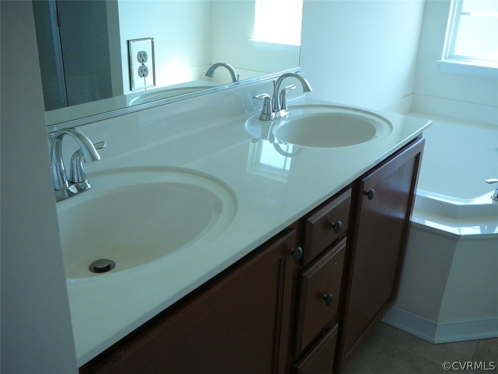 4110 Cameron Road Hopewell, VA 23860 - Photo 11 of 20 a bathroom with a sink and mirror