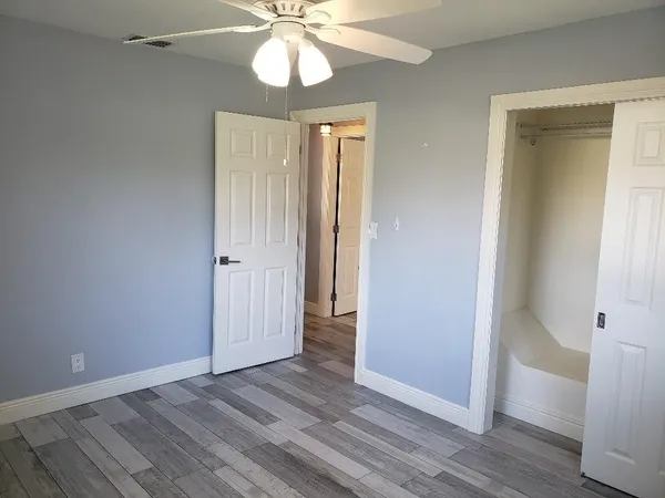 wooden floor in an empty room with wooden floor