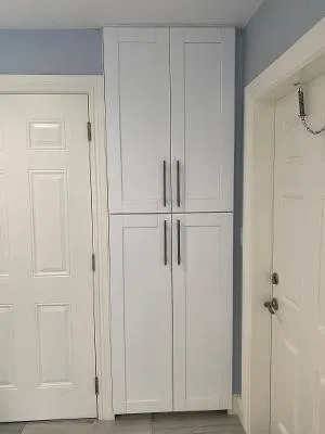 a view of closet area