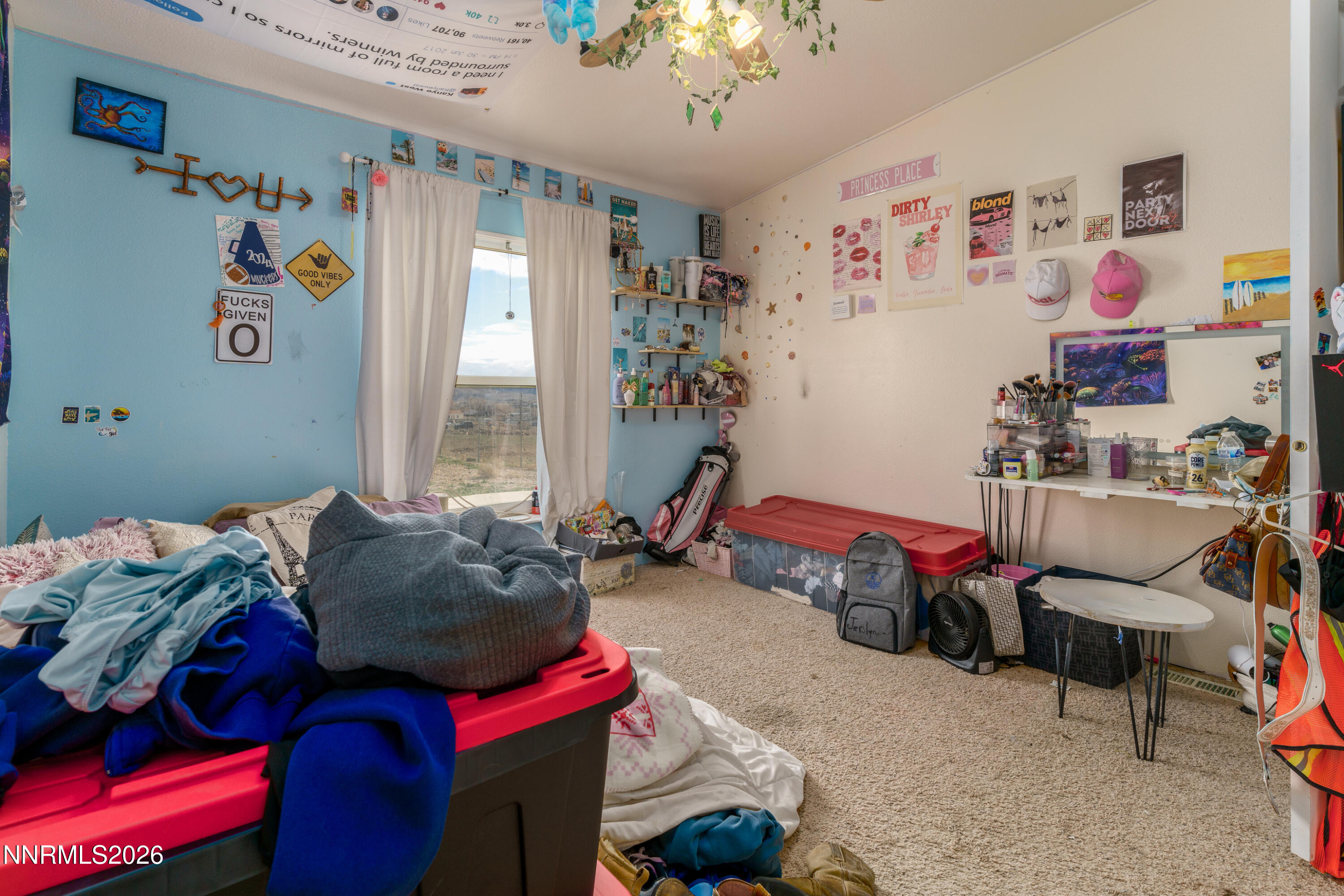 222 Julie Way Dayton, NV 89403 - Photo 19 of 28 a bedroom with furniture and a bed