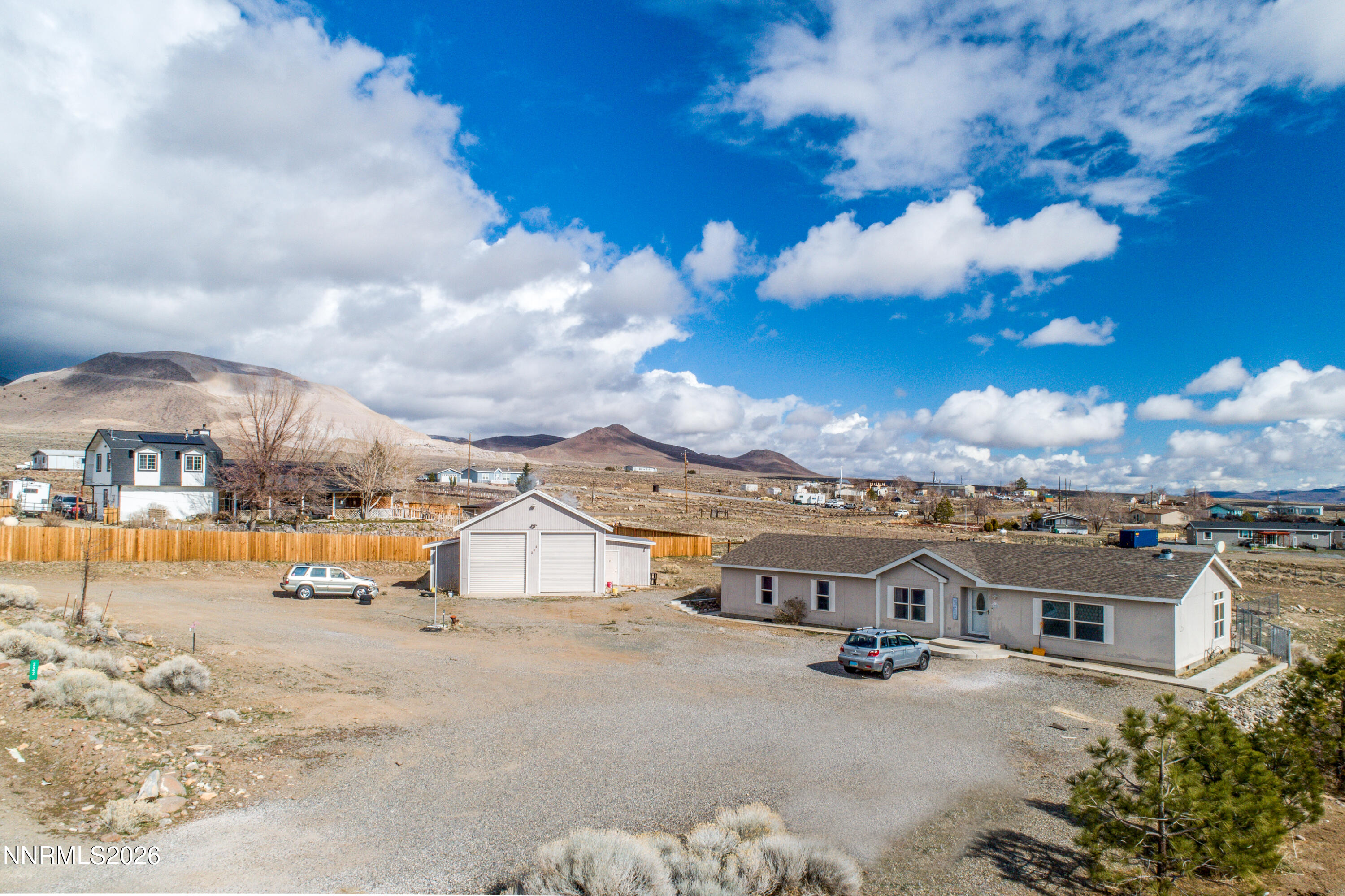 222 Julie Way Dayton, NV 89403 - Photo 2 of 28 an aerial view of a house