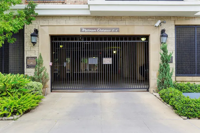 a view of a door with a door