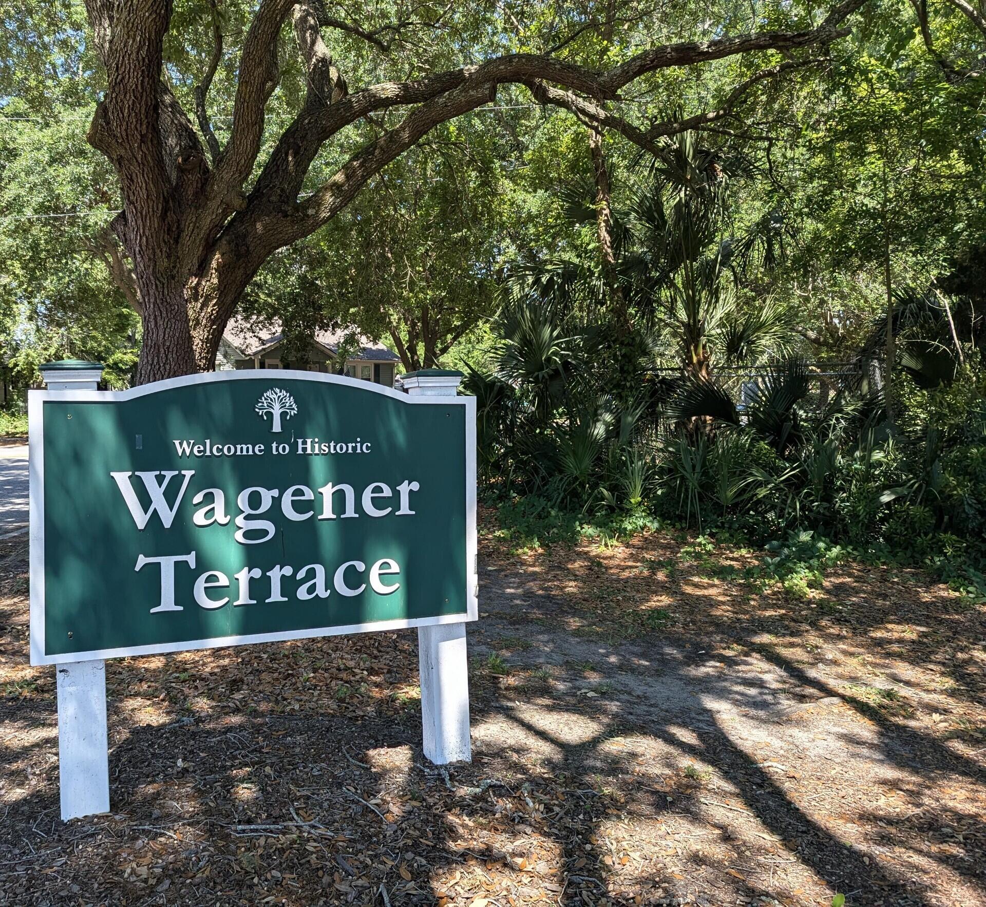 21 Hester Street, Unit 8 Charleston, SC 29403 - Photo 61 of 64 Welcome to Historic Wagener Terrace sign
