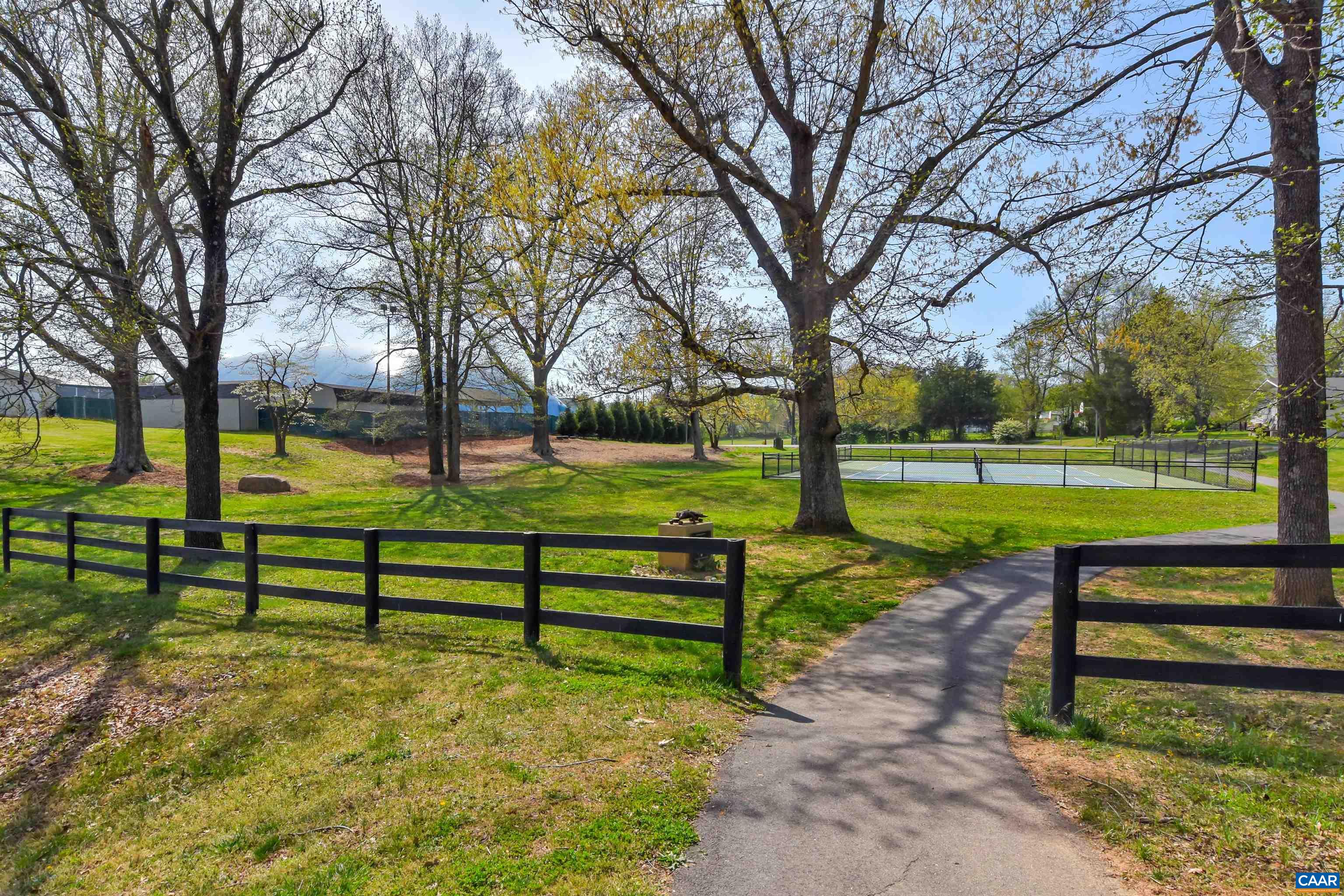 4418 Alston Street Crozet, VA 22932 - Photo 36 of 41 a view of park with bench and trees around