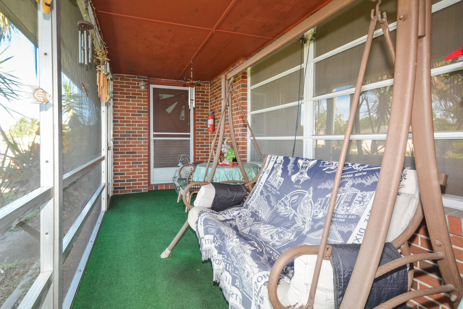 3550 Kirk Road Palm Springs, FL 33461 - Photo 19 of 32 Porch & Efficiency Entrance